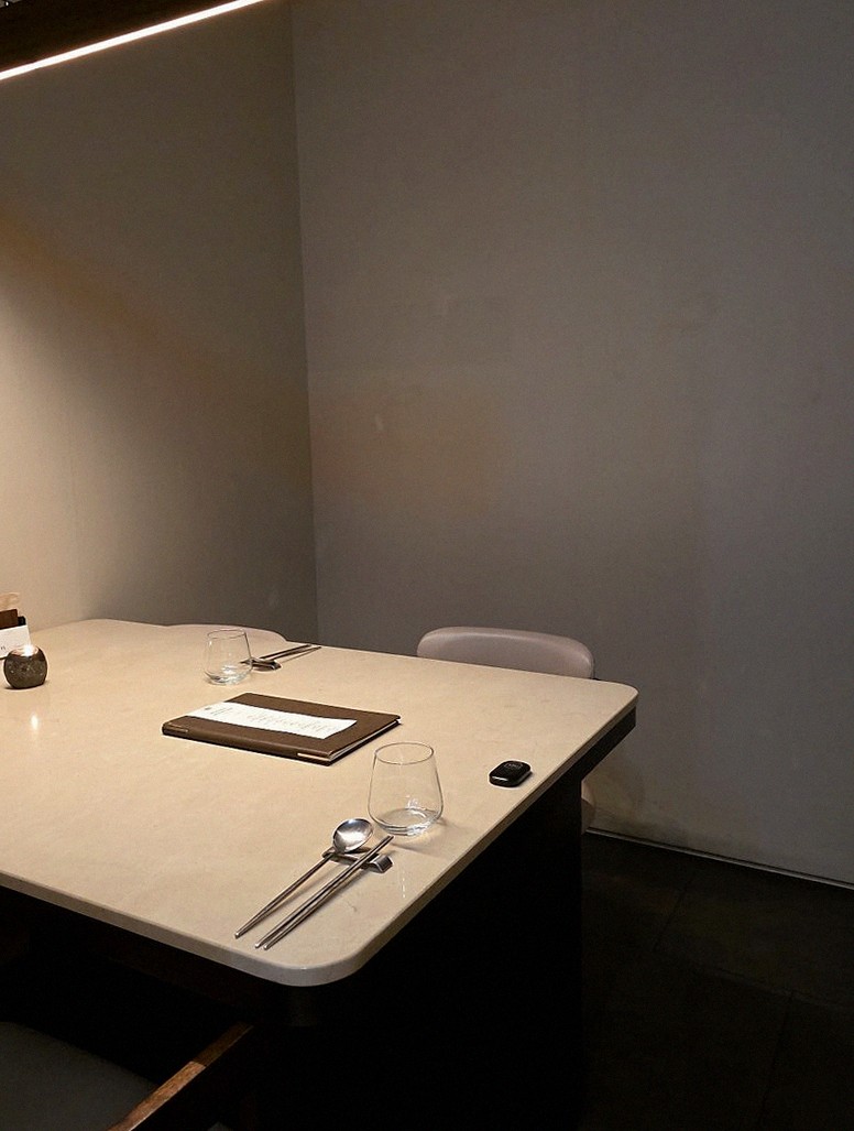 WOOARA Yeouido · a private dining room — every table is a private room