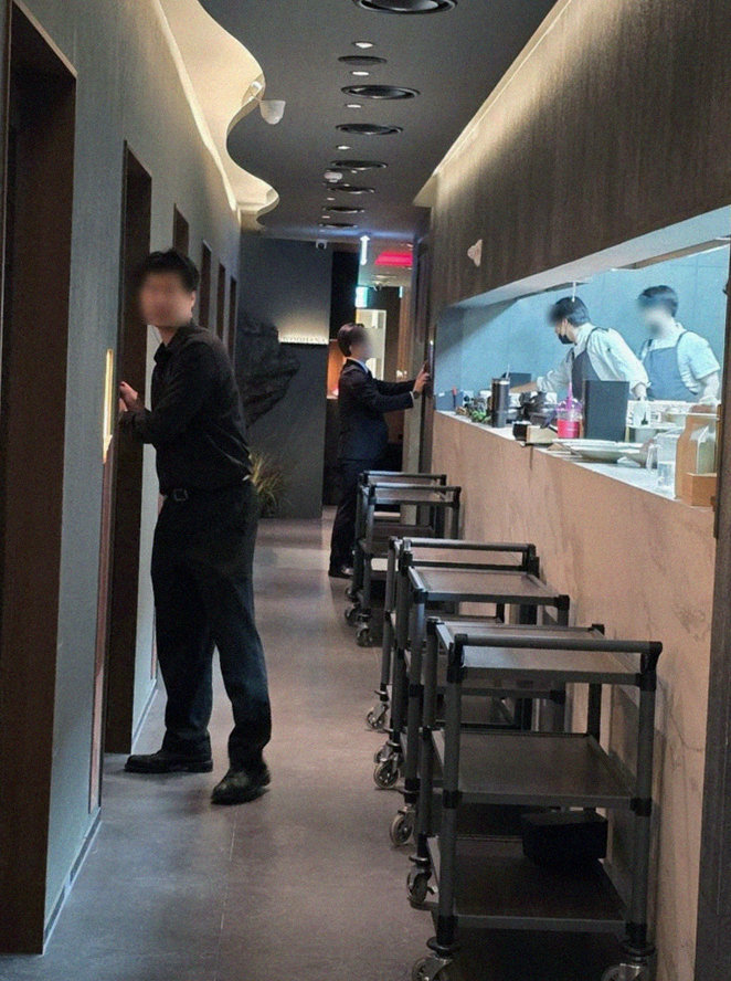 WOOHANA Yeouido · a private dining room — every table is a private room