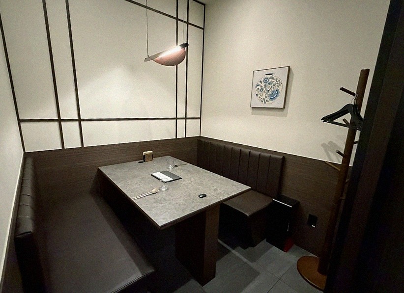 GOWOOGA Gwanghwamun · a private dining room — every table is a private room