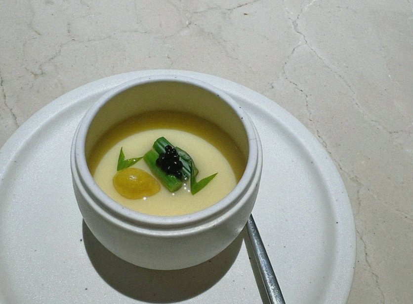 WOOARA Yeouido · a warm soup to finish the course