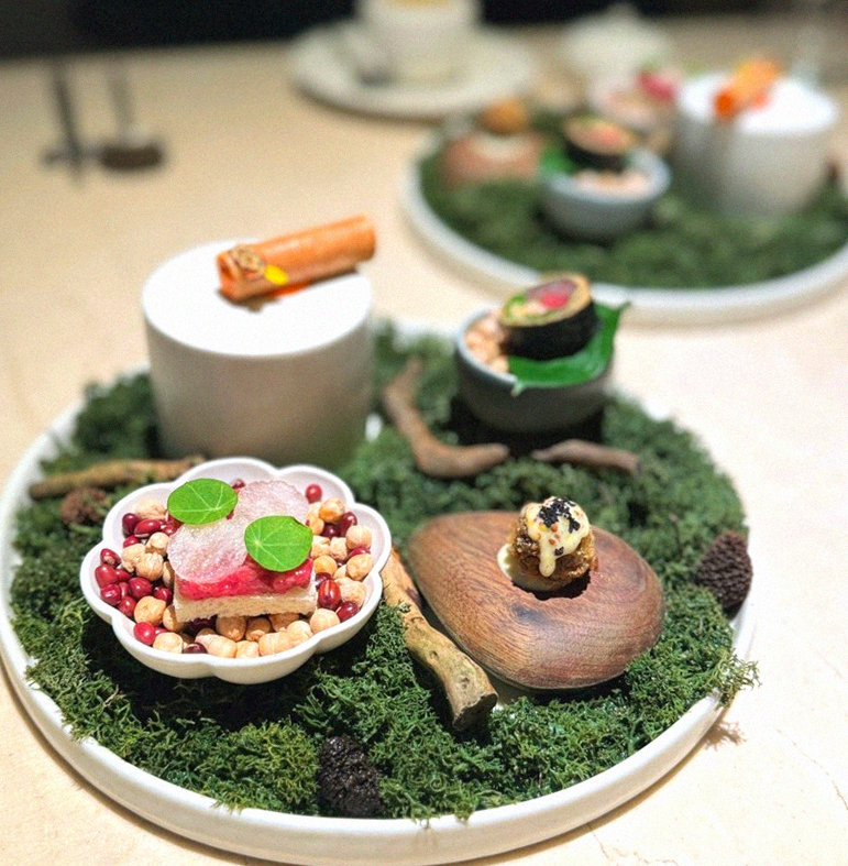 WOOARA Yeouido · コースを締めくくるデザート