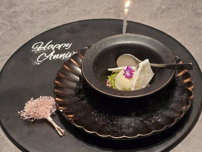 WOOHANA Jonggak · dessert to close the omakase