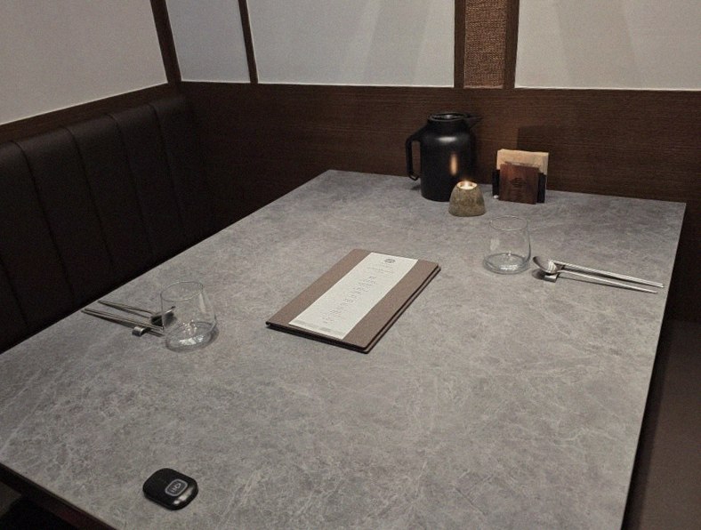 WOOHANA Jonggak · a private dining room — every table is a private room