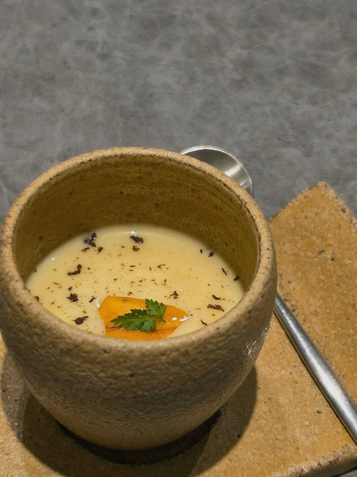 WOOHANA Jonggak · a warm soup to finish the course