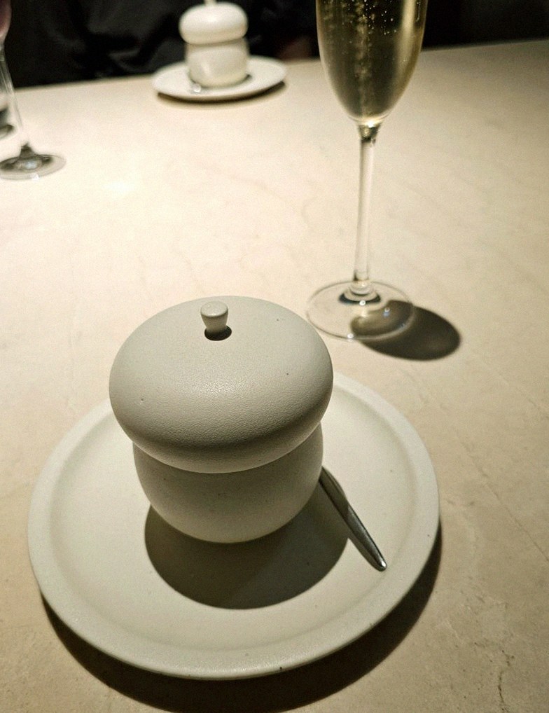WOOARA Gwanghwamun · a plated course of Hanwoo beef