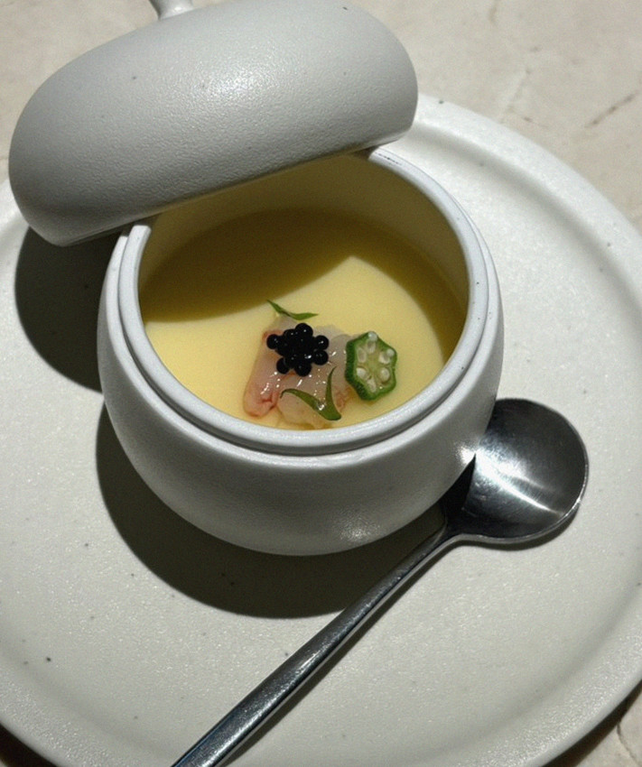WOOARA Yeouido · a warm soup to finish the course