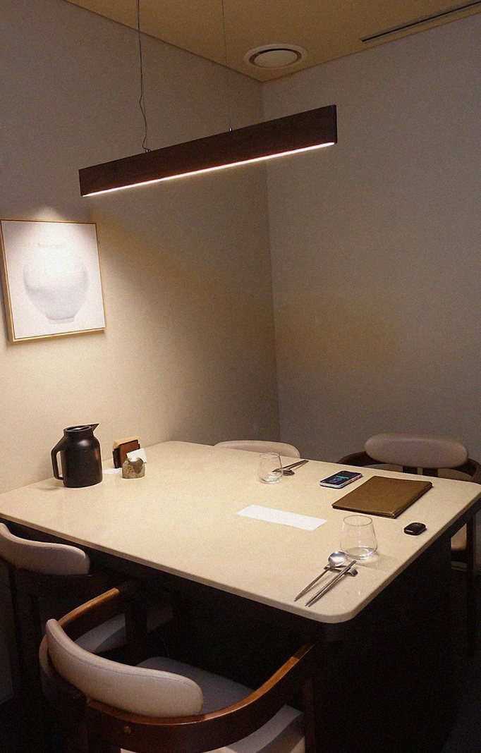 WOOARA Yeouido · a private dining room — every table is a private room
