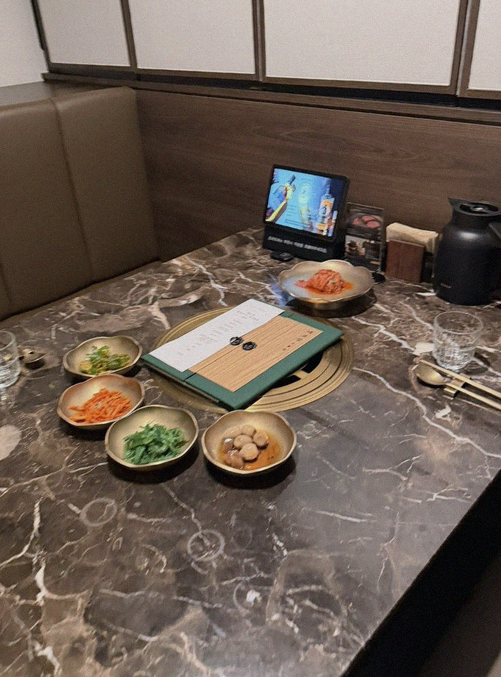 DAEBOJUNG Yeouido · the full Hanwoo omakase table