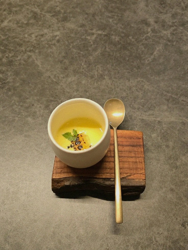 GOWOOGA Yeouido · a warm soup to finish the course