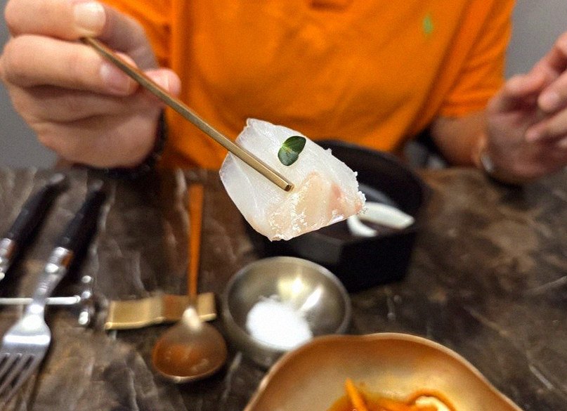 대보정 여의도점 · 여의도 IFC 맛집 · 식사 코스와 곁들임