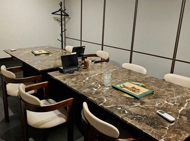 DAEBOJUNG Yeouido · a private dining room — every table is a private room