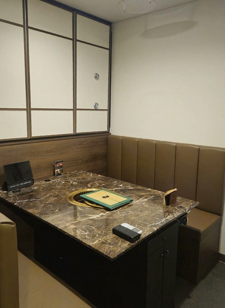 DAEBOJUNG Yeouido · a private dining room — every table is a private room