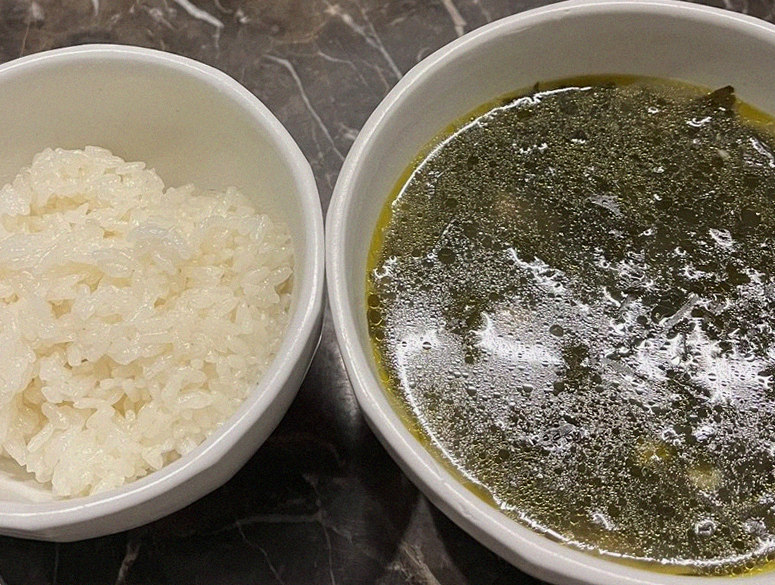 DAEBOJUNG City Hall · the rice course with accompaniments