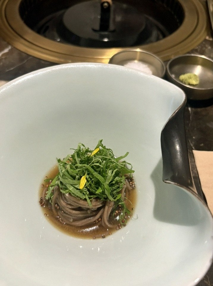 DAEBOJUNG City Hall · a warm soup to finish the course