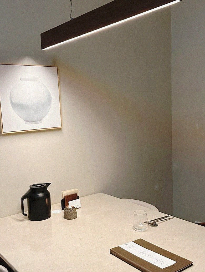 WOOARA Gwanghwamun · a private dining room — every table is a private room