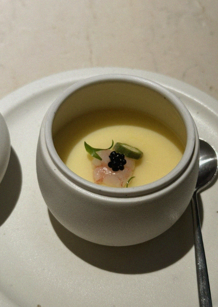 WOOARA Yeouido · a warm soup to finish the course