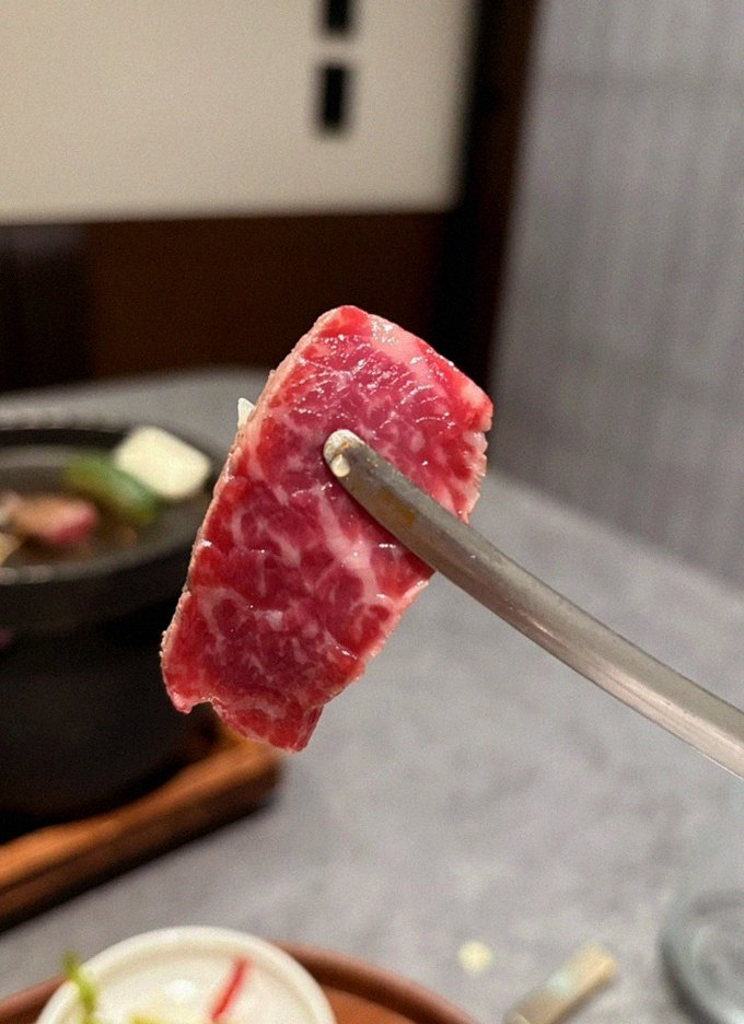 고우가 역삼점 강남 · 역삼 고기맛집 · 마블링이 살아있는 프리미엄 한우 쇼잉