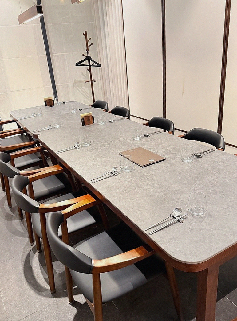 WOOHANA Yeouido · a private dining room — every table is a private room