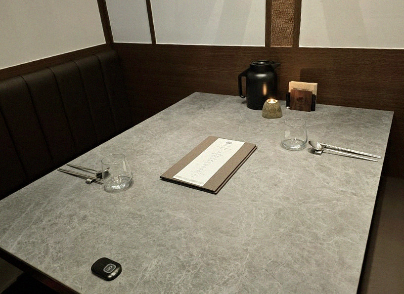 WOOHANA Yeouido · a private dining room — every table is a private room