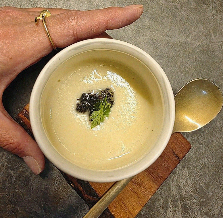 GOWOOGA Yeouido · a warm soup to finish the course