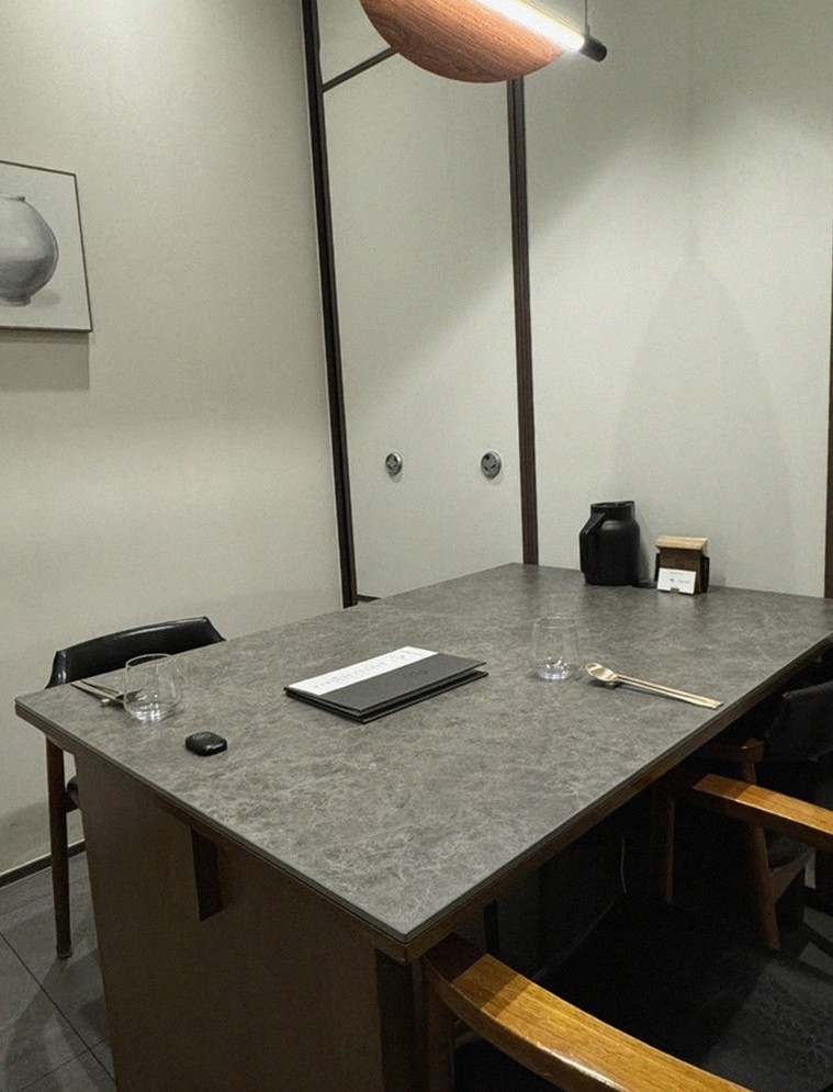 GOWOOGA Gwanghwamun · a private dining room — every table is a private room