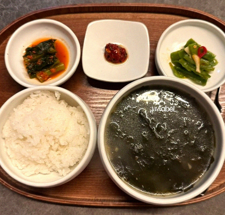 GOWOOGA Yeouido · assorted Korean side dishes (banchan)