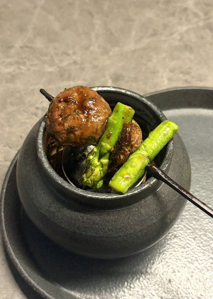 GOWOOGA Yeouido · a plated course of Hanwoo beef