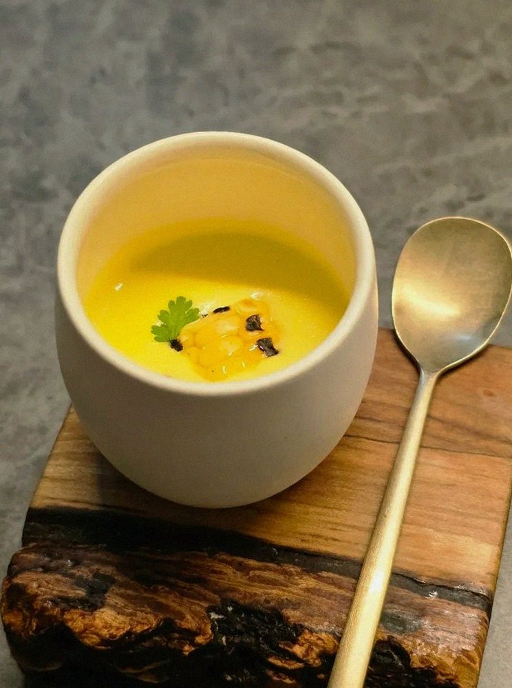 GOWOOGA Yeouido · a warm soup to finish the course