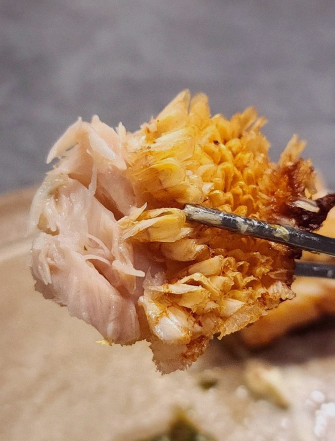 WOOHANA Yeouido · seafood course served alongside the beef
