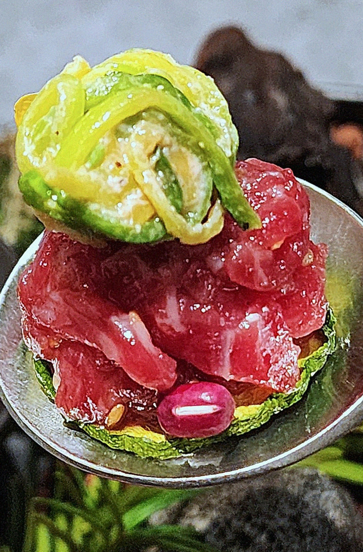WOOHANA Yeouido · fresh Hanwoo beef tartare (yukhoe)