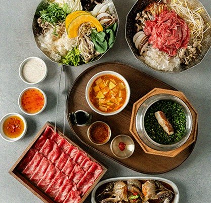 DAEBOJUNG Yeouido · assorted Korean side dishes (banchan)