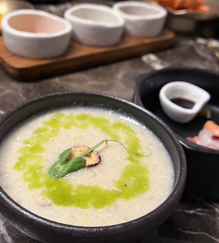 DAEBOJUNG Yeouido · 締めの温かいスープ