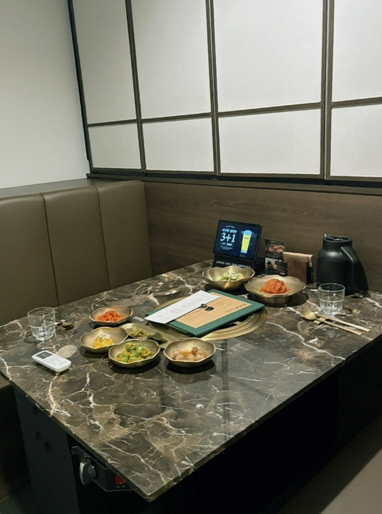 DAEBOJUNG Yeouido · コースに添えられる海鮮料理