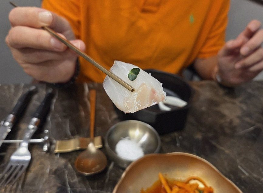 DAEBOJUNG Yeouido · 食事コースとお供