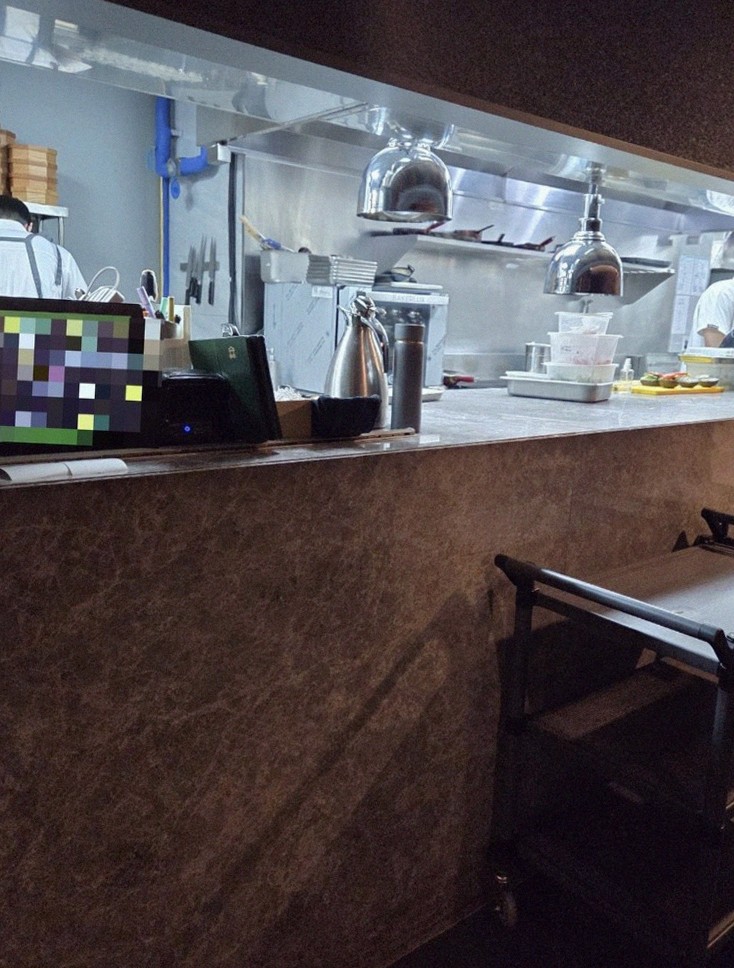 DAEBOJUNG Yeouido · コースに添えられる海鮮料理