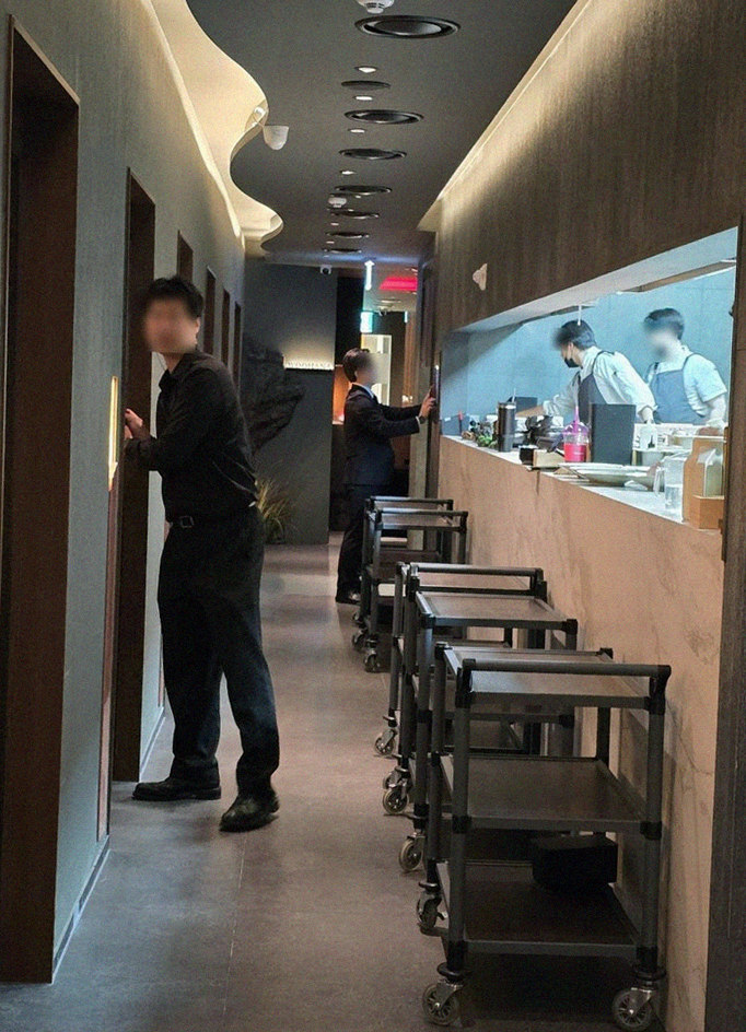 우하나 여의도점 · 여의도 레스토랑 · 전 좌석 프라이빗 룸 내부 분위기
