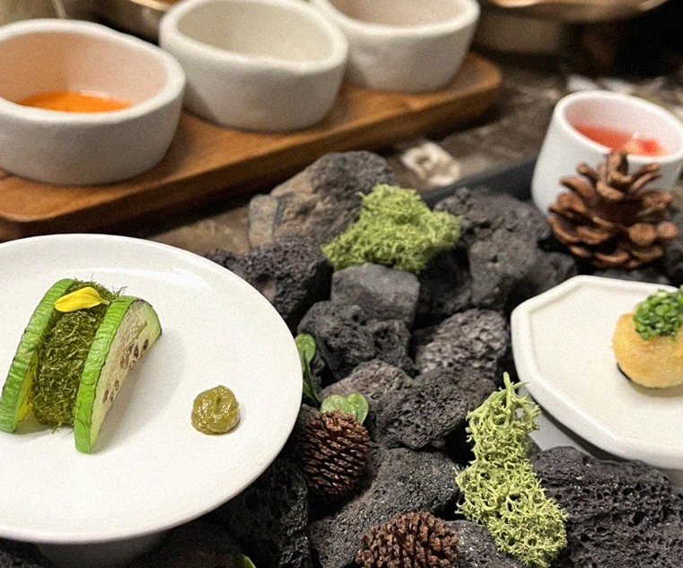 대보정 시청역점 · 서울역 점심맛집 · 한 접시씩 정성껏 플레이팅된 한우 코스 요리