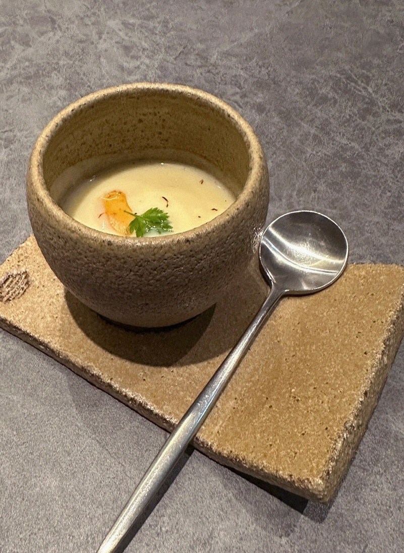 WOOHANA Yeouido · a warm soup to finish the course