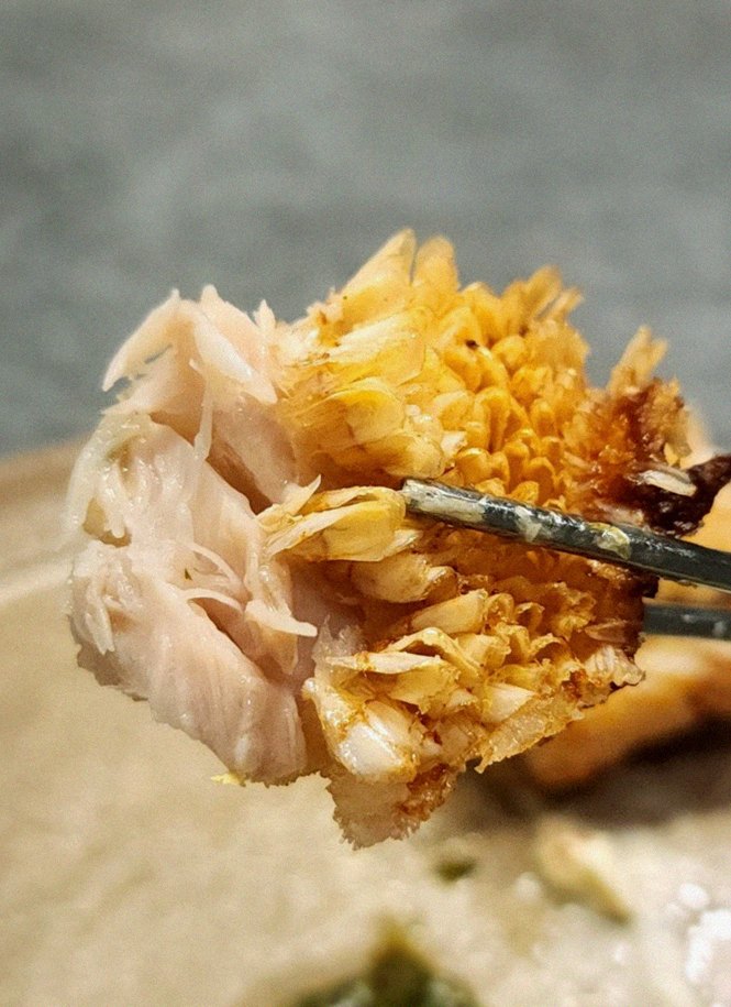 WOOHANA Yeouido · seafood course served alongside the beef