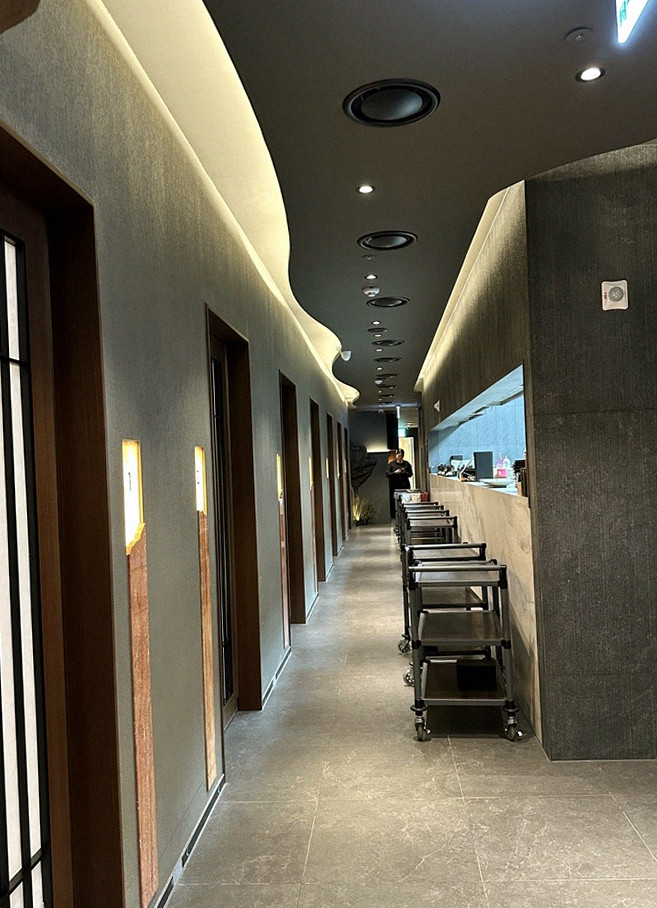 WOOHANA Yeouido · a private dining room — every table is a private room