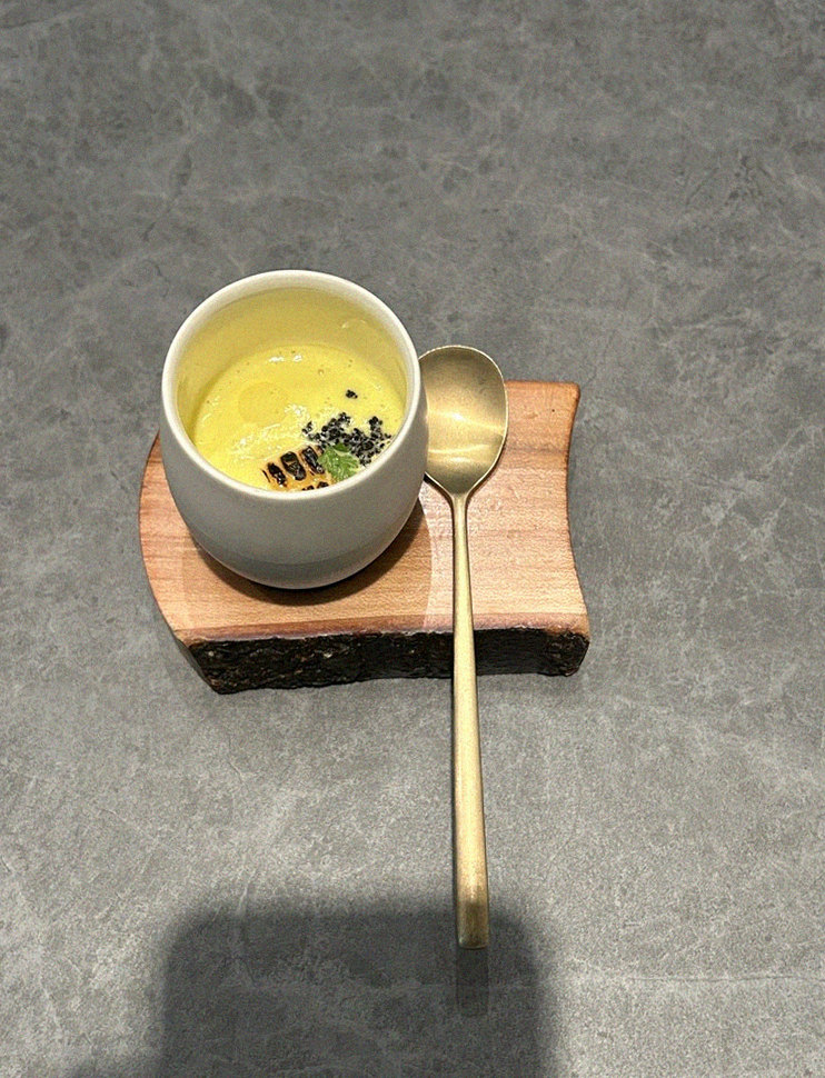 GOWOOGA Gangnam·Yeoksam · a warm soup to finish the course