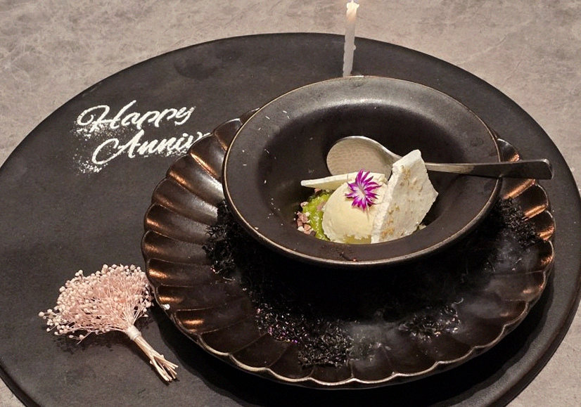 WOOHANA Jonggak · dessert to close the omakase