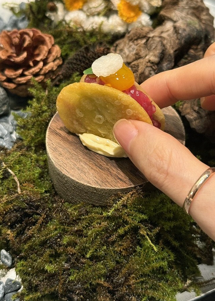 GOWOOGA Gangnam·Yeoksam · dessert to close the omakase
