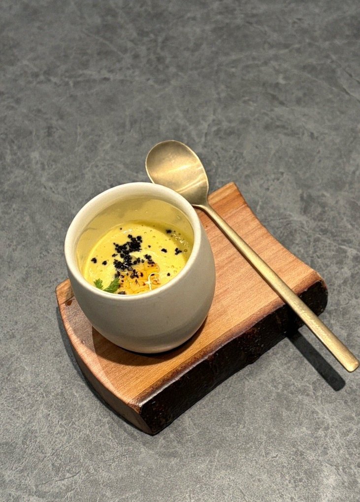 GOWOOGA Gangnam·Yeoksam · a warm soup to finish the course