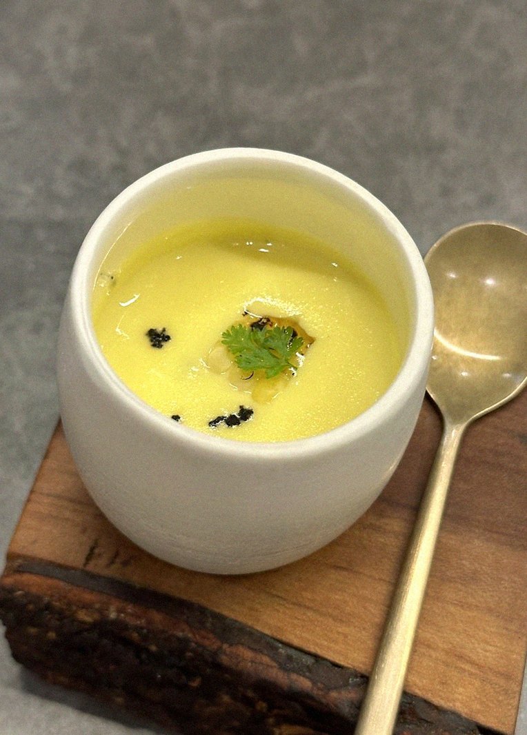 GOWOOGA Yeouido · a warm soup to finish the course