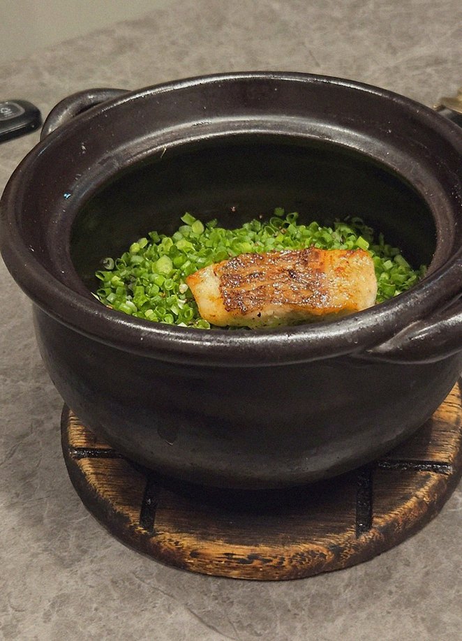 GOWOOGA Gwanghwamun · a warm soup to finish the course