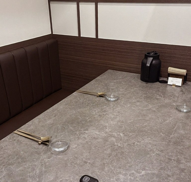GOWOOGA Gwanghwamun · a private dining room — every table is a private room