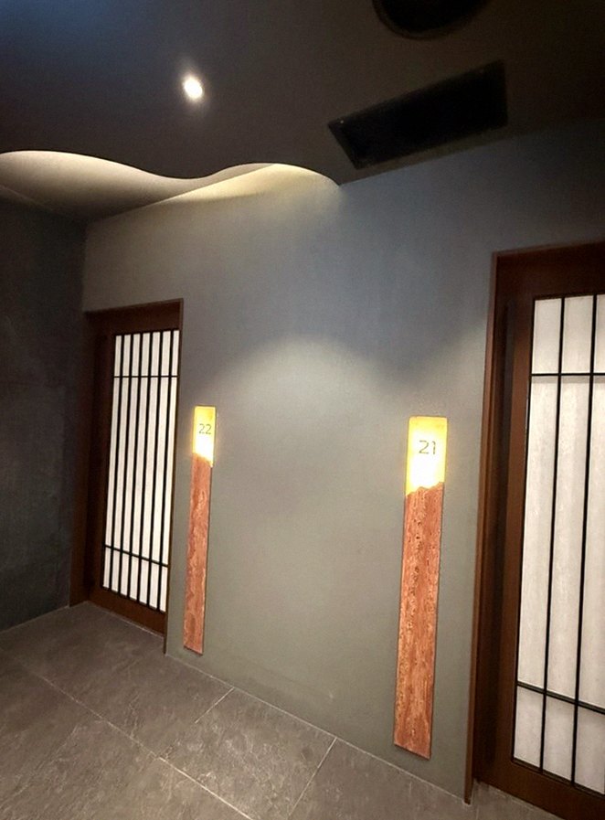 WOOHANA Jonggak · a private dining room — every table is a private room