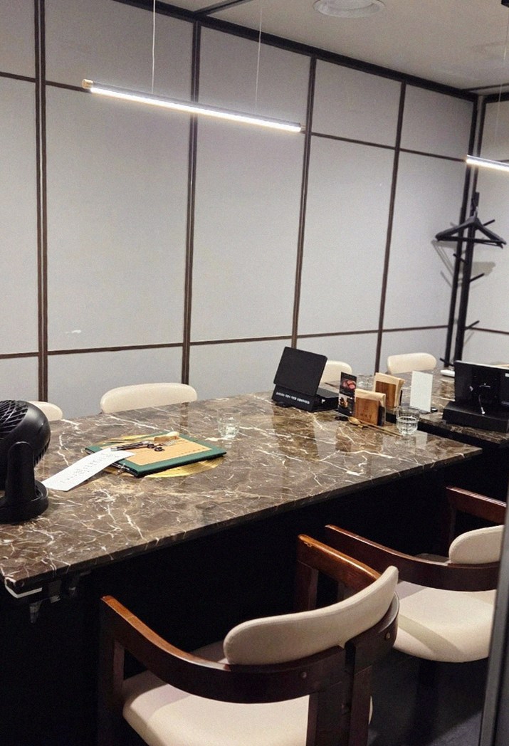 DAEBOJUNG Yeouido · a private dining room — every table is a private room