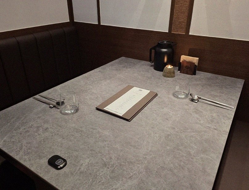 WOOHANA Jonggak · a private dining room — every table is a private room